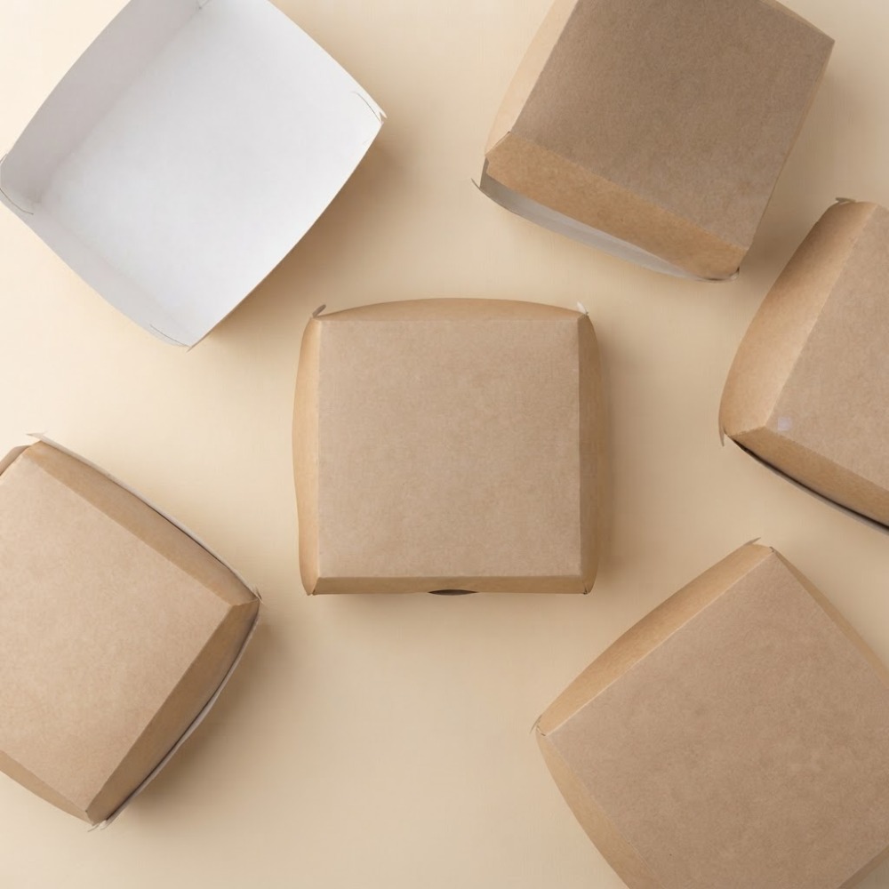 Caixas de papel para lanches e doces
